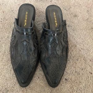 Roper inlay slip-ons